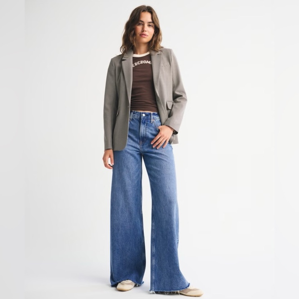 Abercrombie & Fitch wide leg jeans